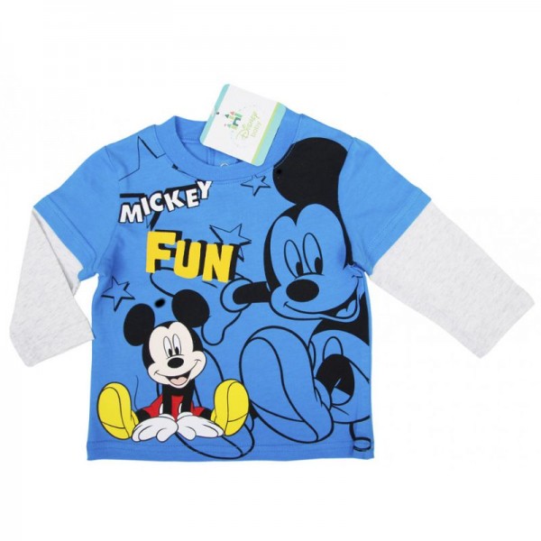 Bluza maneca lunga Mickey Mouse